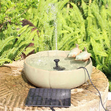 Solar Powered Bird Bath Fountain