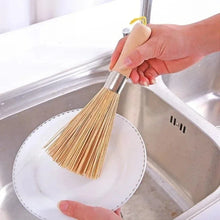 Long Handle Bamboo Wok Brush