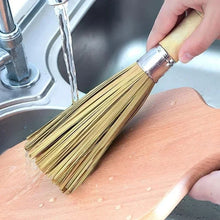Long Handle Bamboo Wok Brush