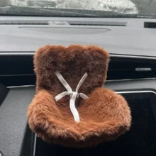 Mini Plush Doll Car Seat