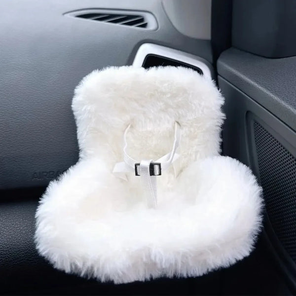 Mini Plush Doll Car Seat