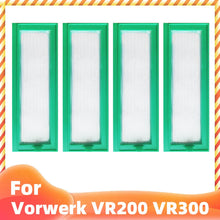 Spare Hepa Filter Side Brush For Vorwerk Kobold VR200 VR300 Robot Vacuum Cleaner Replacement