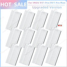Compatible For IMOU RV1 Pro / IMOU RV1 Pro Max / IMOU RV1C Vacuum Parts Main Side Brush Filter Mop Cloth Dust Bag Accessories