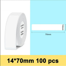 Niimbot D11 Label Sticker White Label Paper Roll Waterproof Thermal Paper Self Adhsive D11 D110 Paper Sticker for NIIMBOT Label
