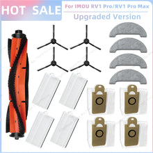 Compatible For IMOU RV1 Pro / IMOU RV1 Pro Max / IMOU RV1C Vacuum Parts Main Side Brush Filter Mop Cloth Dust Bag Accessories