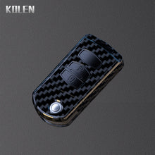 ABS Carbon Fiber Car Flip Key Case Cover For Mazda 2 3 5 6 8 CX7 CX-7 CX5 CX-5 CX9 CX-9 MX5 MX-5 M6 RX8 RX-8 2 3 4 Buttons Shell