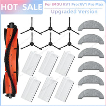 Compatible For IMOU RV1 Pro / IMOU RV1 Pro Max / IMOU RV1C Vacuum Parts Main Side Brush Filter Mop Cloth Dust Bag Accessories