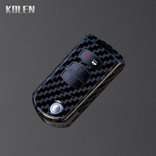 ABS Carbon Fiber Car Flip Key Case Cover For Mazda 2 3 5 6 8 CX7 CX-7 CX5 CX-5 CX9 CX-9 MX5 MX-5 M6 RX8 RX-8 2 3 4 Buttons Shell