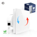 KCvents Wall Mount Exhaust Fan 100/150 mm Reversible  with Remote Control for Bathroom, Kitchen, Home, Attic Ventilation Fan