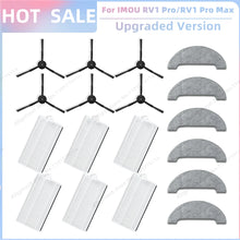 Compatible For IMOU RV1 Pro / IMOU RV1 Pro Max / IMOU RV1C Vacuum Parts Main Side Brush Filter Mop Cloth Dust Bag Accessories