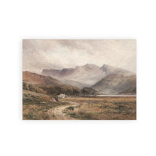 Rustic Mountain Forest Landscape Canvas Prints, Vintage Farmhouse Wall Art - image 20