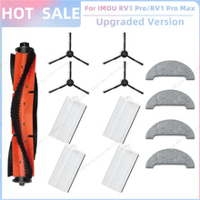 Compatible For IMOU RV1 Pro / IMOU RV1 Pro Max / IMOU RV1C Vacuum Parts Main Side Brush Filter Mop Cloth Dust Bag Accessories