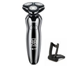 ZOZEN Electric Razor Electric Shaver Rotary Shaving Machine Cutter Recharge for Men Beard Trimmer Wet-Dry Dual Use Waterproof