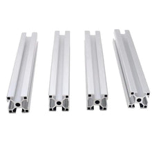 2PCS 3030 Aluminum Profile  European Standard 100 500 1000 1200mm Anodized Extrusion 3030 Linear Rail For CNC 3D Printer Parts