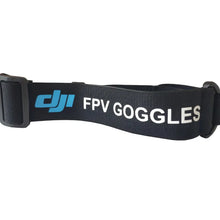 Correa ajustable para la cabeza para gafas DJI FPV, diadema antideslizante con soporte para batería, ajustable, patrón personalizable, accesorios V2