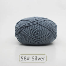 50g Soft Wool Milk Cotton Yarn Crochet Anti-Pilling Hand Knitting Thread For Cardigan Scarf Hat Baby Sweater Doll Supplies