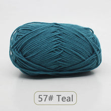 50g Soft Wool Milk Cotton Yarn Crochet Anti-Pilling Hand Knitting Thread For Cardigan Scarf Hat Baby Sweater Doll Supplies