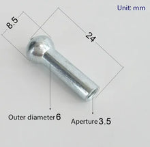 Gym Accessories 5 MM/6 MM Cable Interface Parts Port Components Fitness Equipment Accessories Chain Wire Rope Port Joint Parts