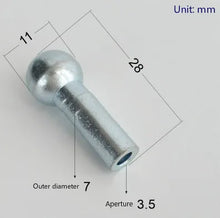 Gym Accessories 5 MM/6 MM Cable Interface Parts Port Components Fitness Equipment Accessories Chain Wire Rope Port Joint Parts