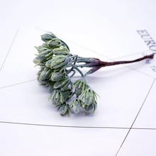 6pcs Artificial Plants Fake Grass Artificial Flowers for Home garland DIY Scrapbooking Wedding Christmas Decoration