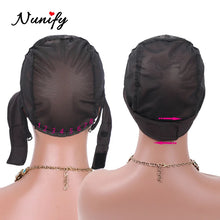 Gorro para peluca con diadema y banda de sujeción, gorros negros para confección de pelucas, gorro tipo domo de licela con banda ajustable.