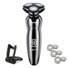 ZOZEN Electric Razor Electric Shaver Rotary Shaving Machine Cutter Recharge for Men Beard Trimmer Wet-Dry Dual Use Waterproof