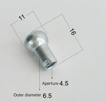 Gym Accessories 5 MM/6 MM Cable Interface Parts Port Components Fitness Equipment Accessories Chain Wire Rope Port Joint Parts