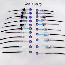 Gym Accessories 5 MM/6 MM Cable Interface Parts Port Components Fitness Equipment Accessories Chain Wire Rope Port Joint Parts