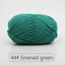 50g Soft Wool Milk Cotton Yarn Crochet Anti-Pilling Hand Knitting Thread For Cardigan Scarf Hat Baby Sweater Doll Supplies