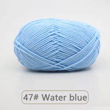 50g Soft Wool Milk Cotton Yarn Crochet Anti-Pilling Hand Knitting Thread For Cardigan Scarf Hat Baby Sweater Doll Supplies