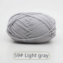 50g Soft Wool Milk Cotton Yarn Crochet Anti-Pilling Hand Knitting Thread For Cardigan Scarf Hat Baby Sweater Doll Supplies