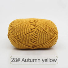 50g Soft Wool Milk Cotton Yarn Crochet Anti-Pilling Hand Knitting Thread For Cardigan Scarf Hat Baby Sweater Doll Supplies