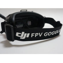 Correa ajustable para la cabeza para gafas DJI FPV, diadema antideslizante con soporte para batería, ajustable, patrón personalizable, accesorios V2