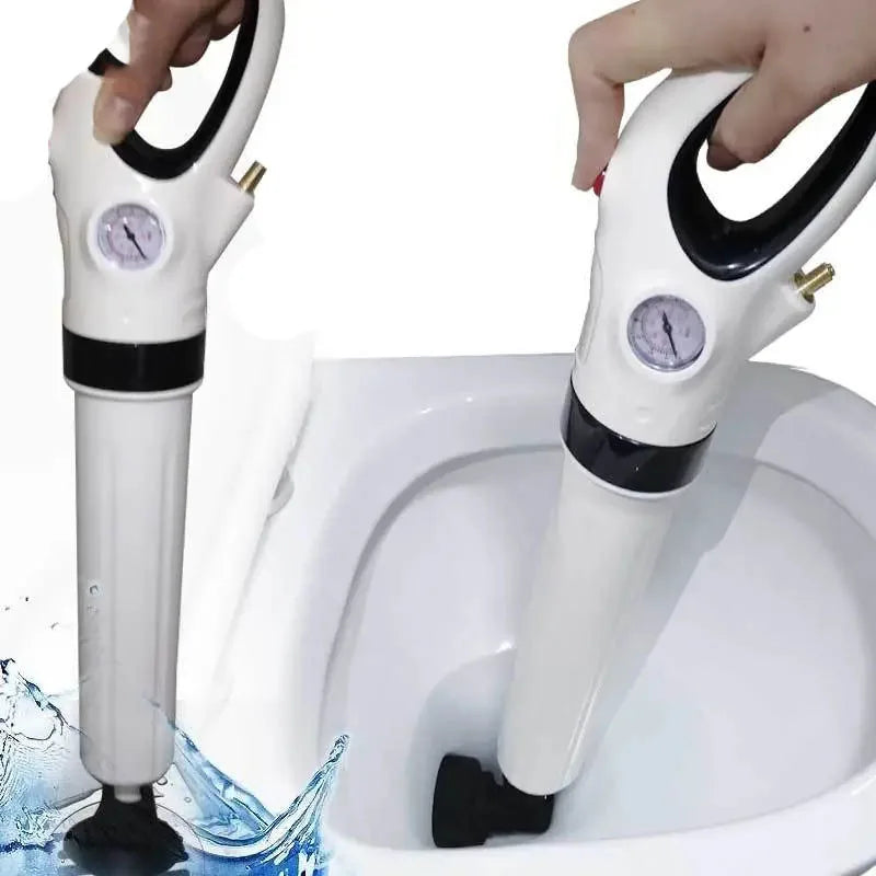 Toilet Dredge Sewer Household Artifact WC Pipeline Blockage Tool Suction High Pressure Pneumatic Pipe Dredger Sewer Unblocker