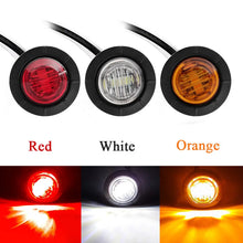 Luz de posición lateral LED DRL 12V 24V para camión, auto, tráiler, autobús, luz trasera de freno, accesorios para camión, luces traseras