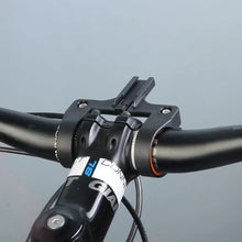 Soporte giratorio para luz de bicicleta, linterna LED, clip de montaje para manillar de MTB