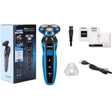 ZOZEN Electric Razor Electric Shaver Rotary Shaving Machine Cutter Recharge for Men Beard Trimmer Wet-Dry Dual Use Waterproof