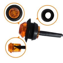 Luz de posición lateral LED DRL 12V 24V para camión, auto, tráiler, autobús, luz trasera de freno, accesorios para camión, luces traseras
