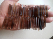 30PCS Lot tiny Natural Smokey Quartz Crystal Points Wand Smoky 50-60g