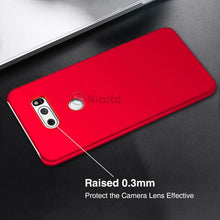 Funda rígida de lujo con acabado mate para LG V30, protección completa 360° para LG V30s ThinQ, V30+ y V30S plus.