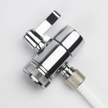 Faucet Adapter Diverter Valve Counter Top Water Filter 3/8 Inch Tube Silver Connector For Ro water Purifier System
