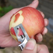 1PCS New Practical Useful Brand Stainless Steel Double Peeler Multi Tool 2 in 1 EDC Pocket Can Opener