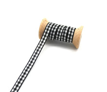 1/4 inch 6mm Gingham Checked Ribbon Handmade Gift Box Wrap Craft Decoration Accessoires Jewelry DIY Band Findings