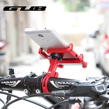 GUB Bike Accessories Plus 6 Aluminum Bicycle Phone Mount Bracket Adjustable Bike Phone Stand Holder for 3.5-6.2 Inch Smartphone