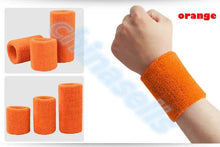 1pcs Sports Sweatband Cotton 15*8cm Terry Cloth Wrist Sweat Bands Tennis Fitness Basketball Wristband Wrist Support Protector