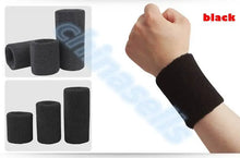 1pcs Sports Sweatband Cotton 15*8cm Terry Cloth Wrist Sweat Bands Tennis Fitness Basketball Wristband Wrist Support Protector