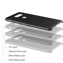 Funda rígida de lujo con acabado mate para LG V30, protección completa 360° para LG V30s ThinQ, V30+ y V30S plus.