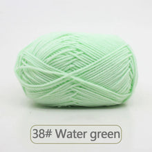 50g Soft Wool Milk Cotton Yarn Crochet Anti-Pilling Hand Knitting Thread For Cardigan Scarf Hat Baby Sweater Doll Supplies