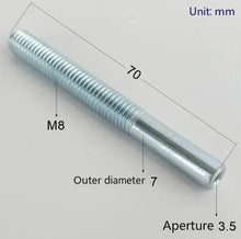 Gym Accessories 5 MM/6 MM Cable Interface Parts Port Components Fitness Equipment Accessories Chain Wire Rope Port Joint Parts