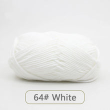 50g Soft Wool Milk Cotton Yarn Crochet Anti-Pilling Hand Knitting Thread For Cardigan Scarf Hat Baby Sweater Doll Supplies
